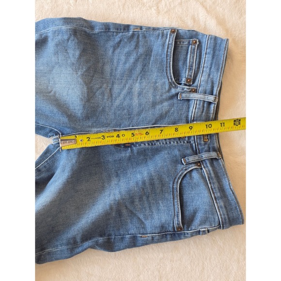 J.Crew High-Rise Skinny Jeans Medium Wash Button Fly Raw Hem Size 27 - Picture 5 of 7